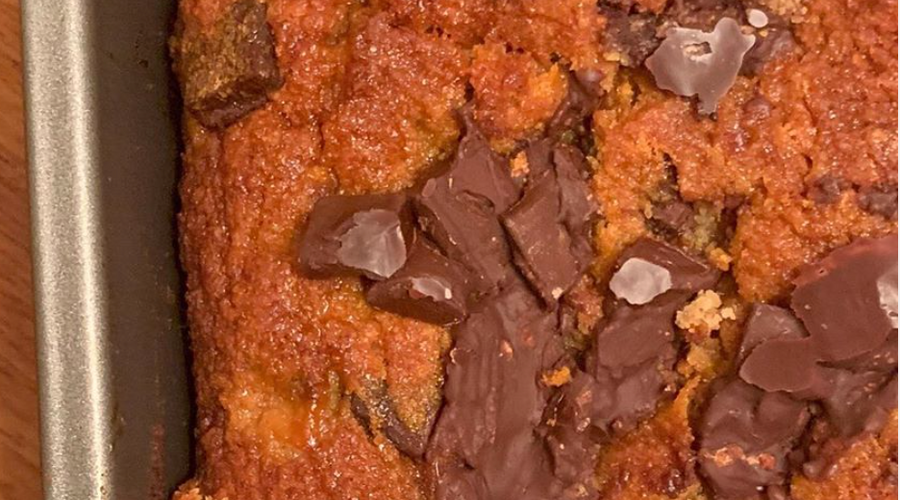 Prebiotic Fiber Packed Chocolate Chip Banana Bread