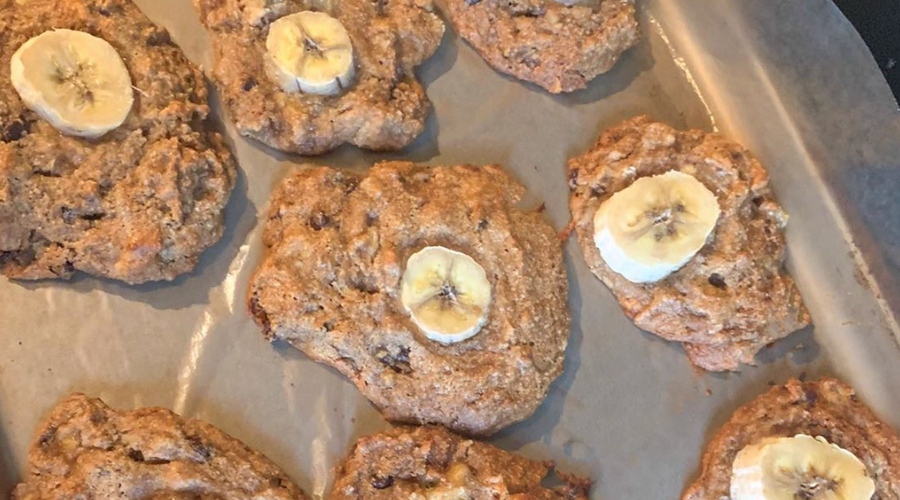 Prebiotic Fiber Banana Bread Cookies