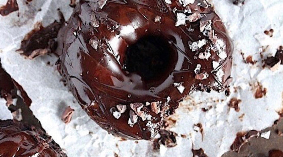 Prebiotic-Fiber Chocolate Chip Mocha Donuts!