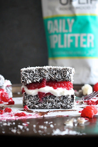 Gut Healthy Prebiotic-Fiber Lamingtons