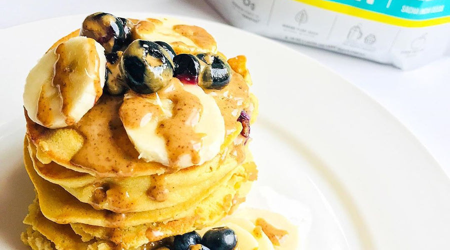 Prebiotic-Fiber Protein Pancakes!