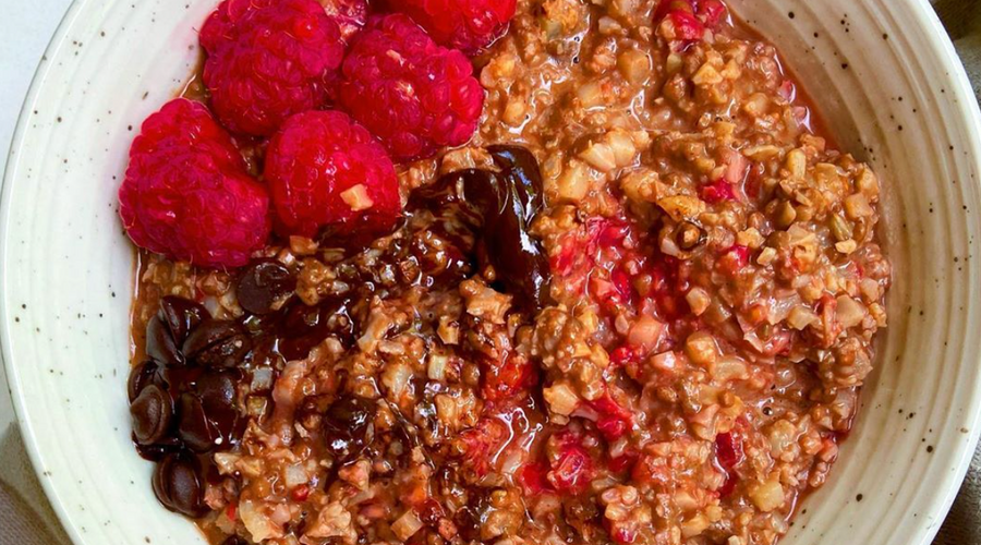 Prebiotic Fiber Chocolate Raspberry CauliOats