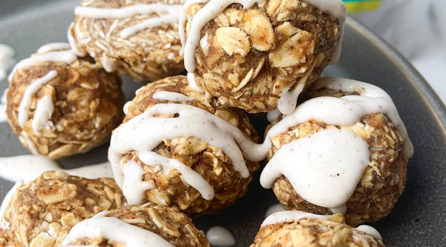 Apple Cinnamon Prebiotic-Fiber Bliss Balls!