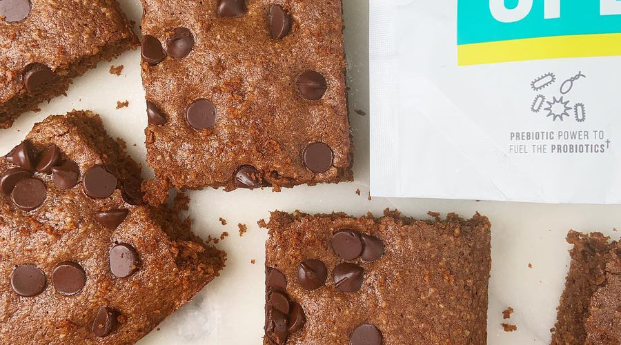 Gut Healthy Prebiotic-Fiber Brownies!