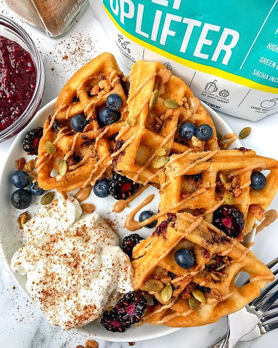 Gut-Friendly Prebiotic-Fiber Paleo Waffles!