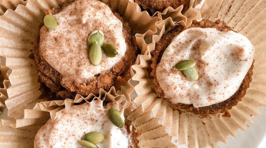 Prebiotic-Fiber Pumpkin Muffins!