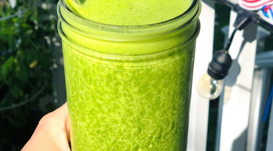 Prebiotic Fiber Green Smoothie