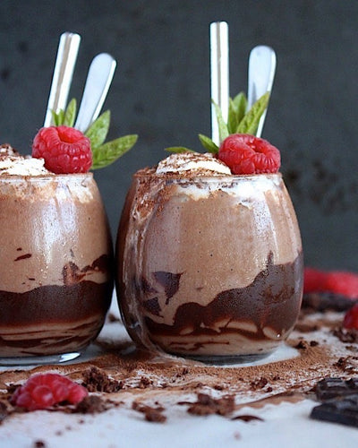 Prebiotic-Fiber Brownie Batter Thickshakes!