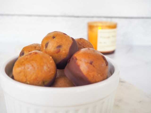 Gut Healthy Prebiotic-Fiber Pumpkin Bliss Balls!