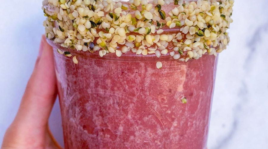 Prebiotic Fiber Cherry Vanilla Smoothie