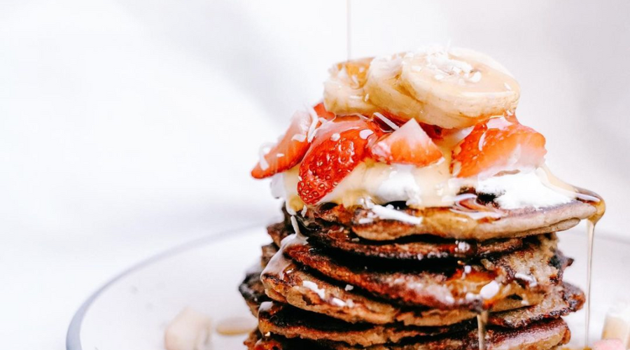 Prebiotic Fiber Banana Pancakes