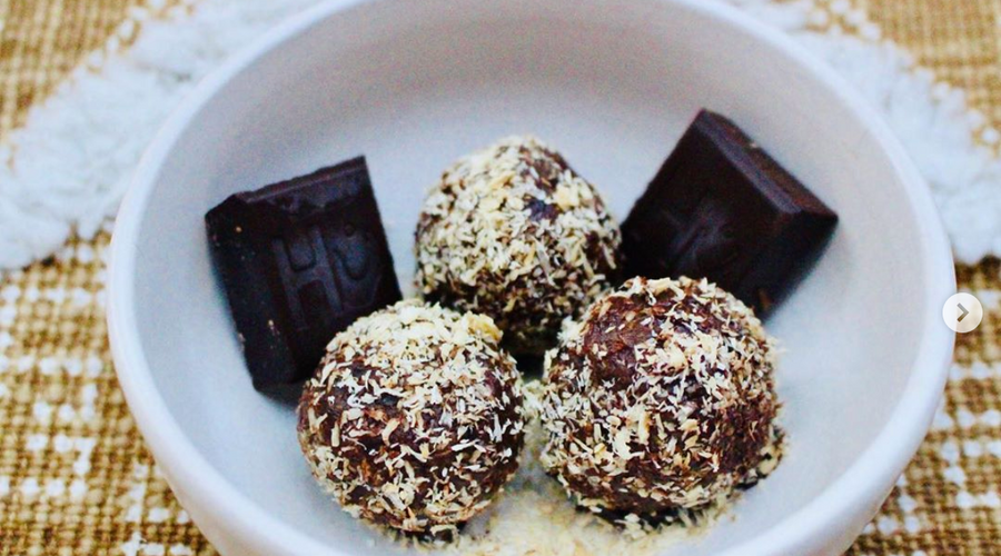 Prebiotic Fiber Gut Healthy Girl Scout Cookie Ball