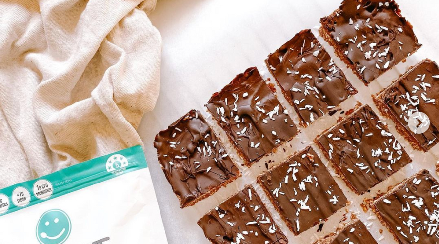 Prebiotic Fiber Chocolate Protein Slice