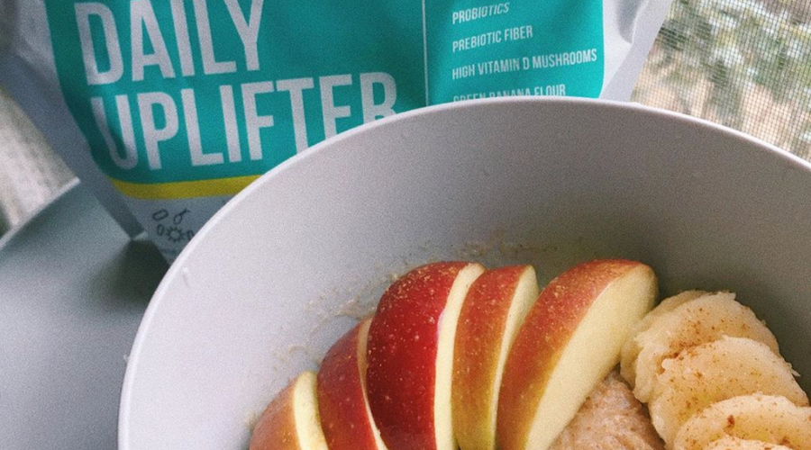 Prebiotic Fiber Banana Apple Oats