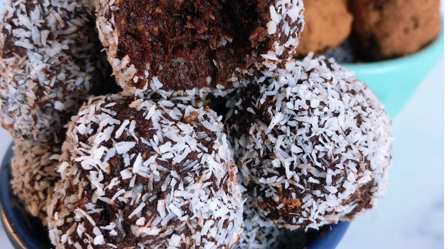 Prebiotic Fiber Rich Chocolate Pistachio Energy Bites
