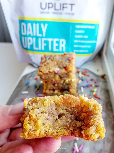 Prebiotic Fiber Cake Batter Blondies