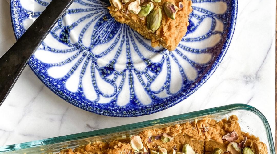 Prebiotic Fiber Pumpkin Bars