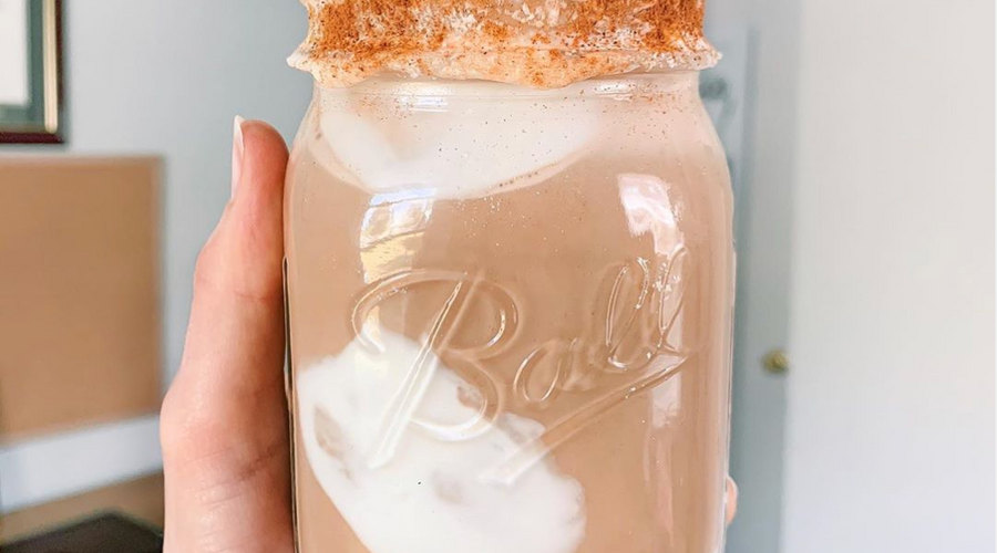 Prebiotic Fiber Iced Coffee Milkshake