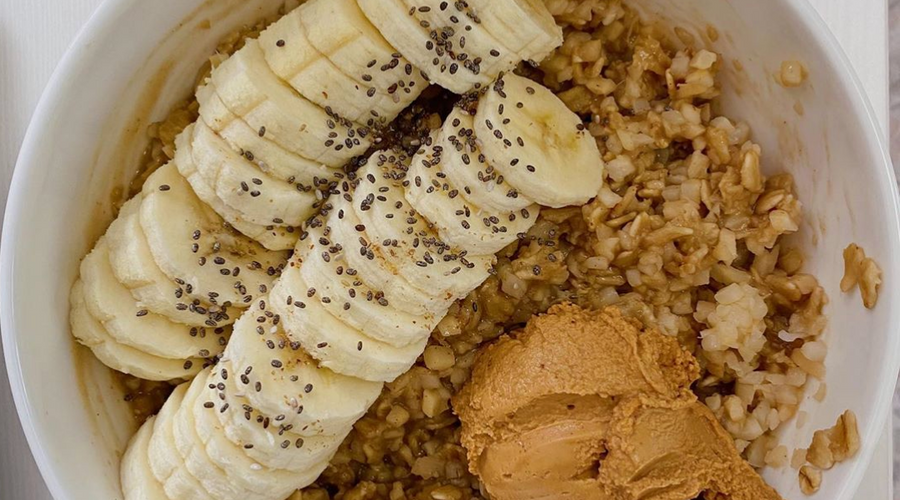 Prebiotic Fiber Coffee Banana Oats