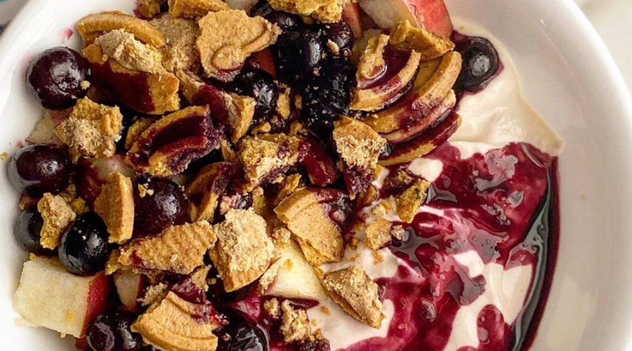 Prebiotic Fiber Cookie Yogurt Bowl
