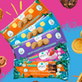 Cookie and Bites Sample Pack Sunflower Almond and Peanut Butter Gut Happy Cookies and Peanut Butter Chocolate and Strawberry and creme bites with prebiotic fiber and probiotics to support digestive health