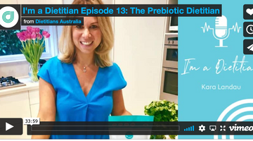 I'm a dietitian podcast - Kara Landau Interview With Dietitians Australia