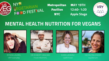Kara Landau Presents at NYC Vegetarian Food Festival 2019
