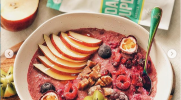 Prebiotic Fiber Super Berry Overnight Porridge