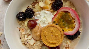 Passionfruit and Almond Oatmeal Bowl
