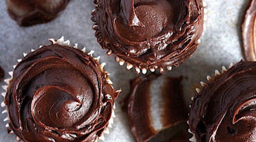 Prebiotic-Fiber Antioxidant Chocolate Cupcakes!