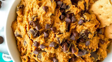 Gut-Healthy Prebiotic-Fiber Pumpkin Spice Cookie Dough!