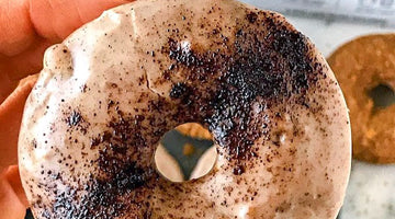 Prebiotic-Fiber Pumpkin Spice Latte Donuts!