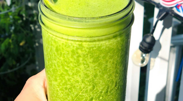 Prebiotic Fiber Green Smoothie