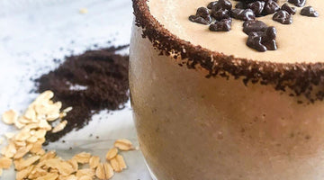 Protein-Packed Prebiotic-Fiber Coffee Smoothie!