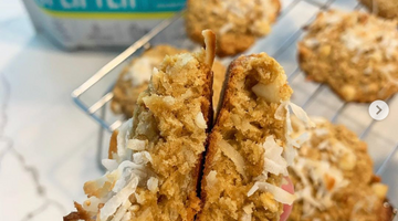 Prebiotic Fiber Coconut Breakfast Cookies!