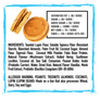 Almond Butter Gut Happy Cookies Prebiotic and Probiotic Fiber Supplement Snack for Digestive Health