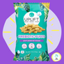 Prebiotic Puffs with Probiotics Supplement Psychobiotic Snack for Gut and Digestive Health